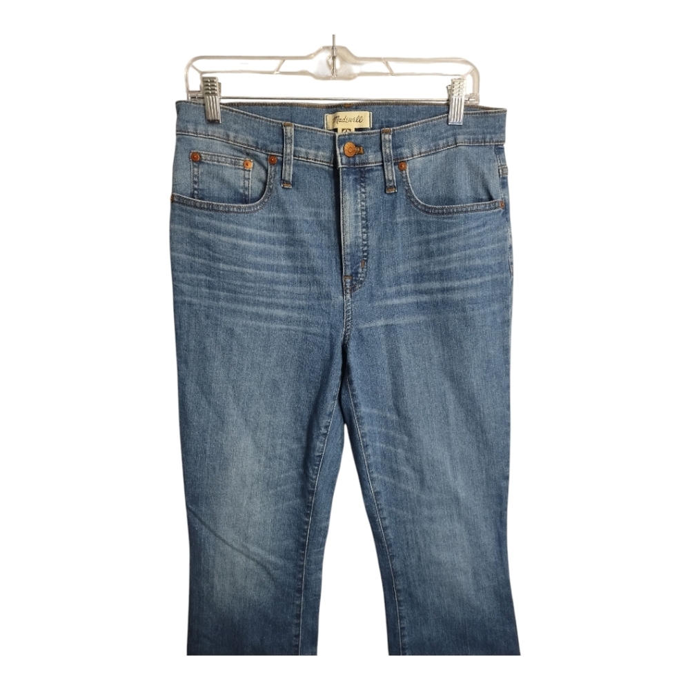 Madewell Cali Demi Boot Tierney Wash Eco Edition Preppy Boho Festival Jeans 29T - Picture 4 of 8